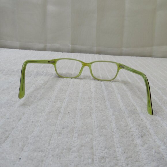 Youth Eye Glasses Girl Kids Brown Green Plastic Tortoise Shell Frames Unbranded - Picture 4 of 11
